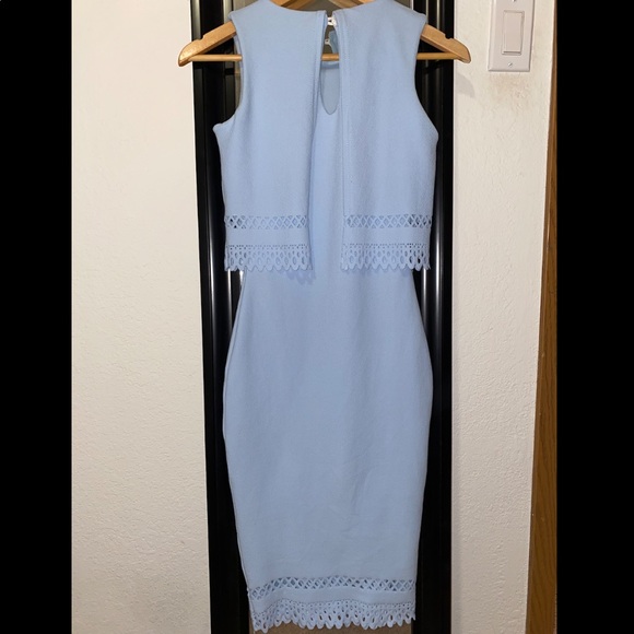 MISSGUIDED baby blue dress. - Picture 2 of 3